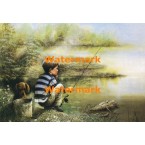 Best Friends Fishing  - XD51112  -  PRINT