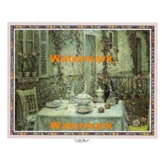 La Table Blanche  - XD51211  -  PRINT