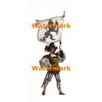 Medieval Flag  - #XD6217  -  PRINT