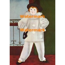 Paul as Pierrot  - #XD6391  -  PRINT