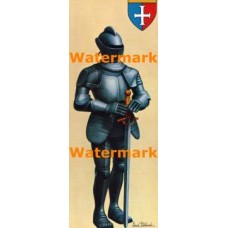 Knight In Armor  - #XD6441  -  PRINT