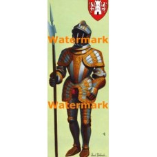 Knight In Armor  - #XD6444  -  PRINT