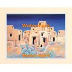Peaceful Adobe  - #XKFL6939  -  PRINT