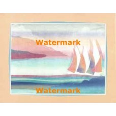 Sailing Together  - #XKFL6365  -  PRINT