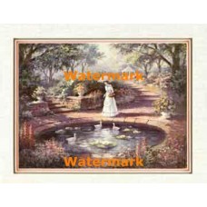 Watching the Ducks  - #XKFL6944  -  PRINT