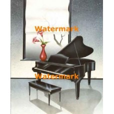 The Grand Piano  - #XKL6233  -  PRINT