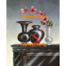1.  Three Vases  - #XKL6236  -  PRINT