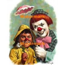 Clowning In The Rain  - XKL6153  -  PRINT