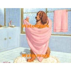 1.  Toweling Off  - #XKL6622  -  PRINT