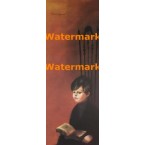 With a Book  -  #XD4985  -  PRINT