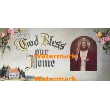 God Bless our Home  - XBRE37  -  PRINT
