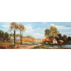 Country Pond  -  #XS2428  -  PRINT