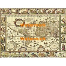 Antique Map  - XD7064  -  PRINT