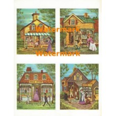 Main Street  - #XBAM236  -  PRINT 4 UP