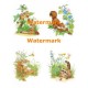 Cute Critters  - XBAN1001  -  PRINT 4 Designs