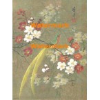 Delicate Blossoms & Bird  - XBCH57  -  PRINT