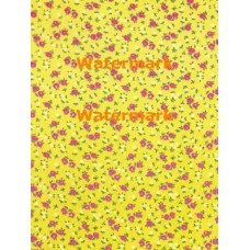 Flowers in Yellow  - XBDE139  -  PRINT