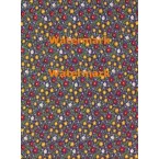 Flowers on Blue  - XBDE145  -  PRINT