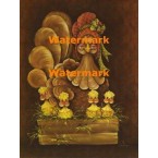 The Nestlings-Chicks  - XBDE169  -  PRINT