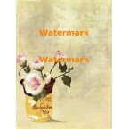 Cheshire Cheese Pot with Roses  - XBFL1272  -  PRINT