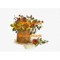 Woven Basket  - XBFL1677  -  PRINT