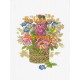 Flowers in Basket  - XBFL1743  -  PRINT