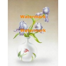Irises  - XKF8636  -  PRINT