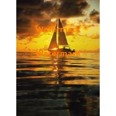 Sailboat Lagoon  - XKFLAM2110  -  PHOTO PRINT 