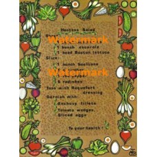 Hostess Salad  - XBKM646  -  PRINT