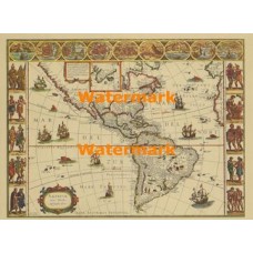 Antique Map  - XBMP8  -  PRINT