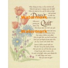 Don't Quit  - XS12219  -  PRINT