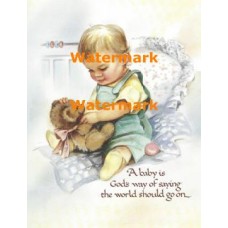 A Baby Is  - XS12388  -  PRINT