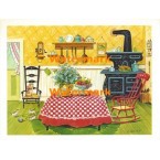 Country Kitchen  - #XS1333  -  PRINT 