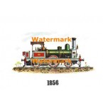1856 Locomotive  - #XS1418  -  PRINT