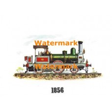 1856 Locomotive  - #XS1418  -  PRINT