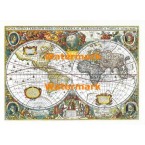 World Map  - XS147  -  PRINT