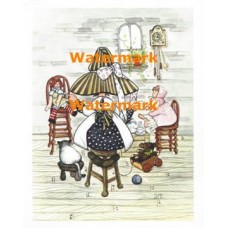 Tea Party  - #XS437  -  PRINT 