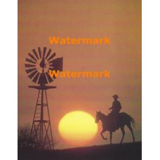 Sunset on Ranch  - #XS5532  -  PRINT