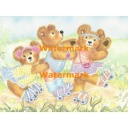 Roller Skating  - #XS9865  -  PRINT