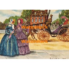 Godey's Fasions 1843  - XD7576  -  PRINT