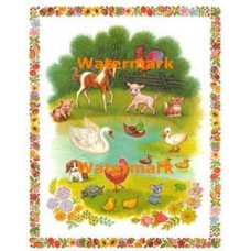 The Watering Hole  - #XD7724  -  PRINT