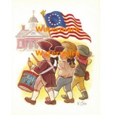 Patriotic March  - XD7882  -  PRINT