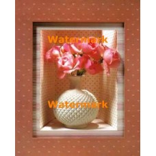 Pink Rose  - #XKFL7249  -  PRINT