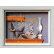 Mantle Arrangement With Lantern  - #XKFL7253  -  PRINT
