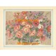 Poppies And Roses  -  #XKFL7319  -  PRINT