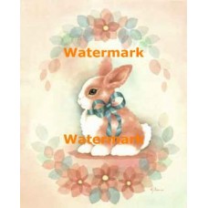 Father Rabbit  - XKL7244  -  PRINT