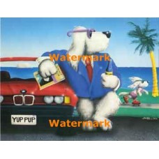 1.  Yup Pup  - #XKL7342  -  PRINT