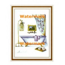 Antique Bathtub I  - XAR7145  -  PRINT