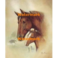 Race Horse I  - #XDB8-8018  -  PRINT