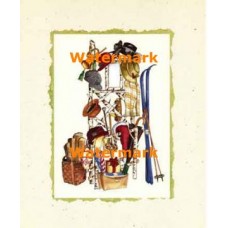 Coat Rack II  - XAR8075  -  PRINT